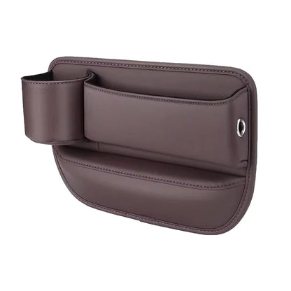 Car Seat Organizer Leather holder/ Console Crevice Filler Car Interior Storage Pocket Car for Seat Side Phone Holder