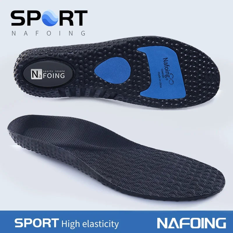 Sole Shock Absorption Breathable Cushion Sport soles For Shoes/ Running Insoles For Feet Massage Pads