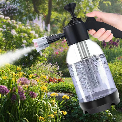 2L Hand Pump Foam Sprayer  Pneumatic Foam Cannon High Pressure Car Wash Spray Bottle for deep cleaning