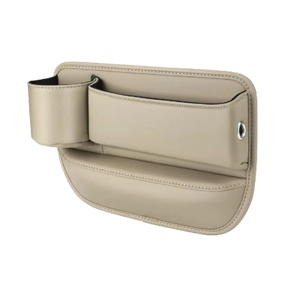 Car Seat Organizer Leather holder/ Console Crevice Filler Car Interior Storage Pocket Car for Seat Side Phone Holder