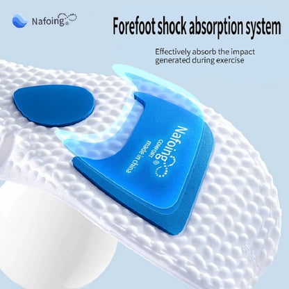 Sole Shock Absorption Breathable Cushion Sport soles For Shoes/ Running Insoles For Feet Massage Pads