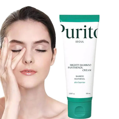 Purito Bamboo Essence Cream Soothes Moisturizes Nourishes Repairs Skin Barrier