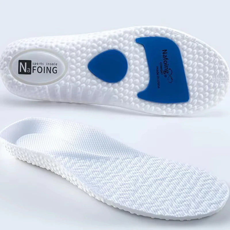 Sole Shock Absorption Breathable Cushion Sport soles For Shoes/ Running Insoles For Feet Massage Pads