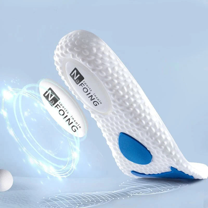 Sole Shock Absorption Breathable Cushion Sport soles For Shoes/ Running Insoles For Feet Massage Pads