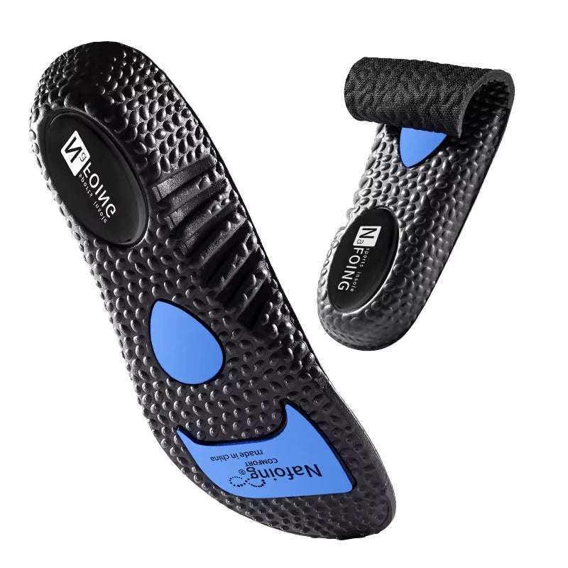 Sole Shock Absorption Breathable Cushion Sport soles For Shoes/ Running Insoles For Feet Massage Pads