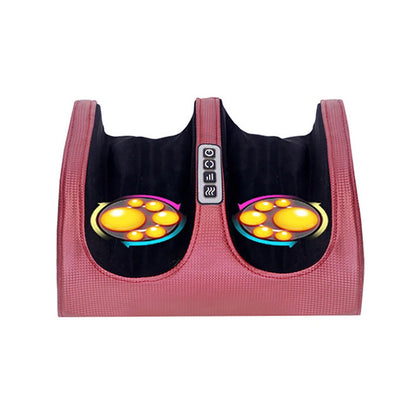 Electric Foot Massager Shiatsu Kneading Deep Tissue Relax Heated Roller Calf Pain Relief /Fatigue Muscles Vibrator Machine Health improvement