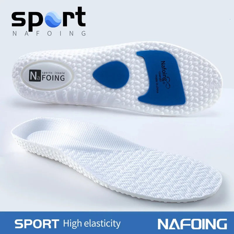 Sole Shock Absorption Breathable Cushion Sport soles For Shoes/ Running Insoles For Feet Massage Pads