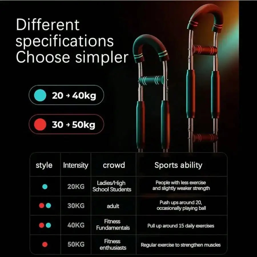 Adjustable Arm Trainer, Chest & Forearm Workout Equipment, Home Fitness Strengthener for Arm Exercise/arm twister